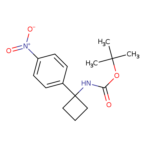 tert-Butyl (1-(4-nitrophenyl)cyclobutyl)carbamate