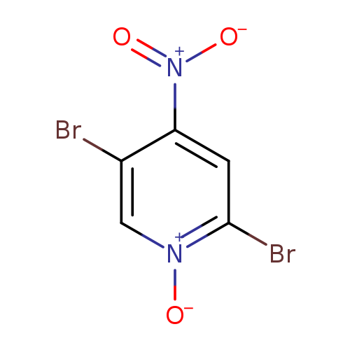 2,5-Dibromo-4-nitropyridin-1-ium-1-olate