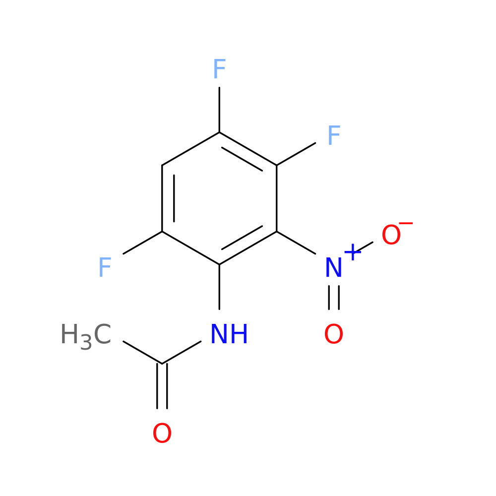 2-Acetamido-1-nitro-3,5,6-trifluorobenzene