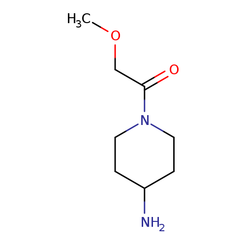 1-(4-aminopiperidin-1-yl)-2-methoxyethan-1-one