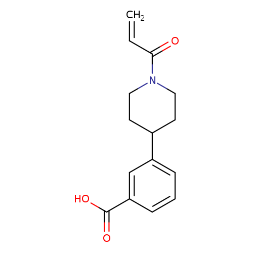 3-[1-(prop-2-enoyl)piperidin-4-yl]benzoicacid
