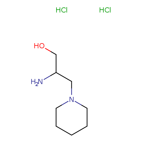2-amino-3-(piperidin-1-yl)propan-1-ol dihydrochloride