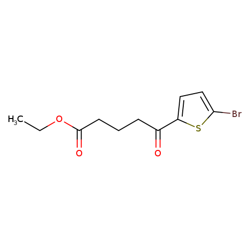 Ethyl 5-(5-bromothiophen-2-yl)-5-oxopentanoate