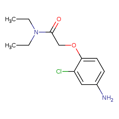 2-(4-amino-2-chlorophenoxy)-N,N-diethylacetamide