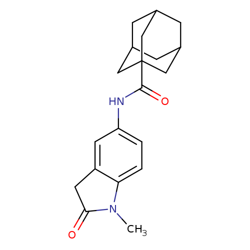 N-(1-methyl-2-oxo-2,3-dihydro-1H-indol-5-yl)adamantane-1-carboxamide