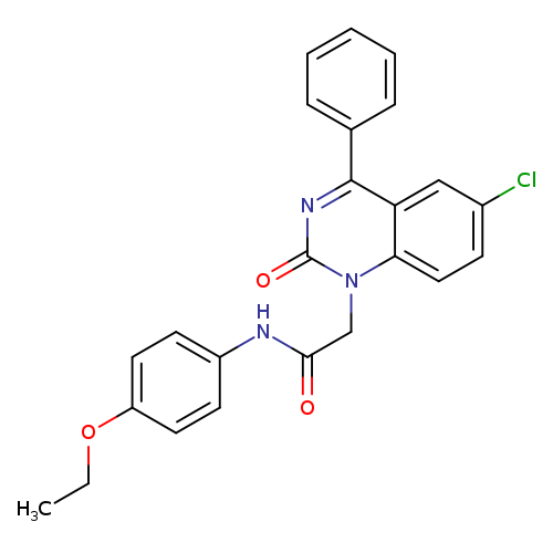 2-(6-chloro-2-oxo-4-phenyl-1,2-dihydroquinazolin-1-yl)-N-(4-ethoxyphenyl)acetamide