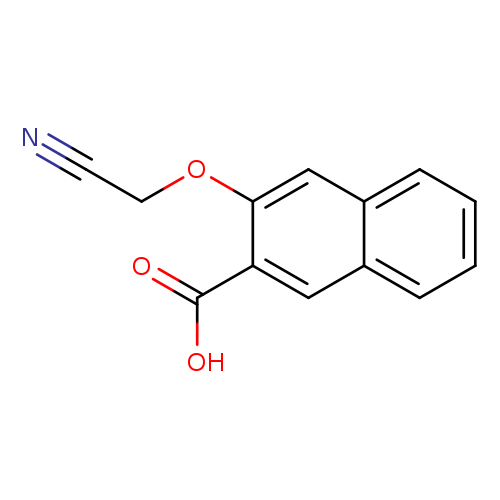 3-(cyanomethoxy)naphthalene-2-carboxylic acid