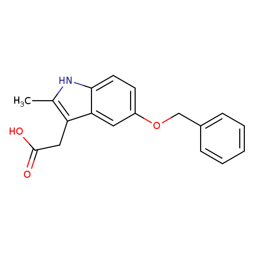 2-(5-(Benzyloxy)-2-methyl-1H-indol-3-yl)acetic acid