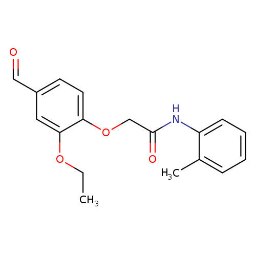 2-(2-Ethoxy-4-formylphenoxy)-N-(o-tolyl)acetamide