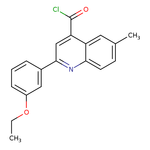 2-(3-Ethoxyphenyl)-6-methylquinoline-4-carbonyl chloride