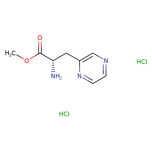 methyl (2S)-2-amino-3-(pyrazin-2-yl)propanoate dihydrochloride