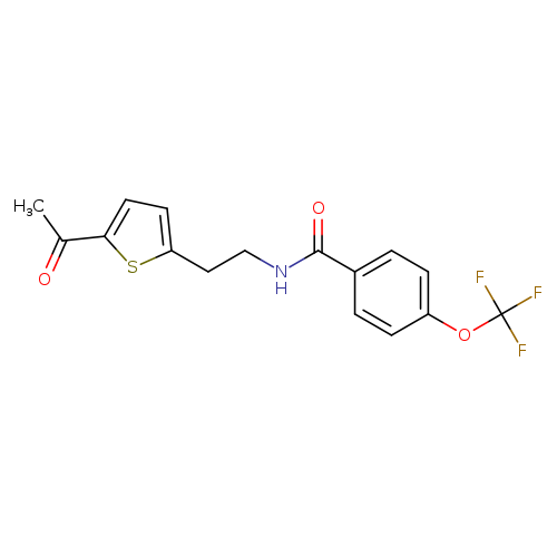 N-[2-(5-acetylthiophen-2-yl)ethyl]-4-(trifluoromethoxy)benzamide