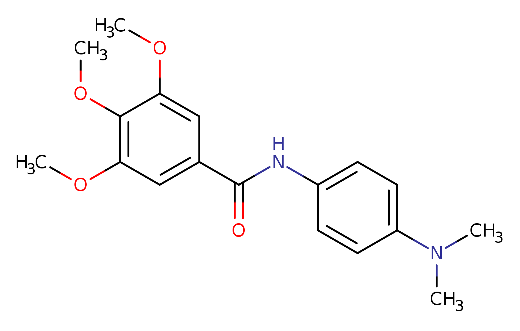 4'-Dimethylamino-3,4,5-trimethoxybenzanilide