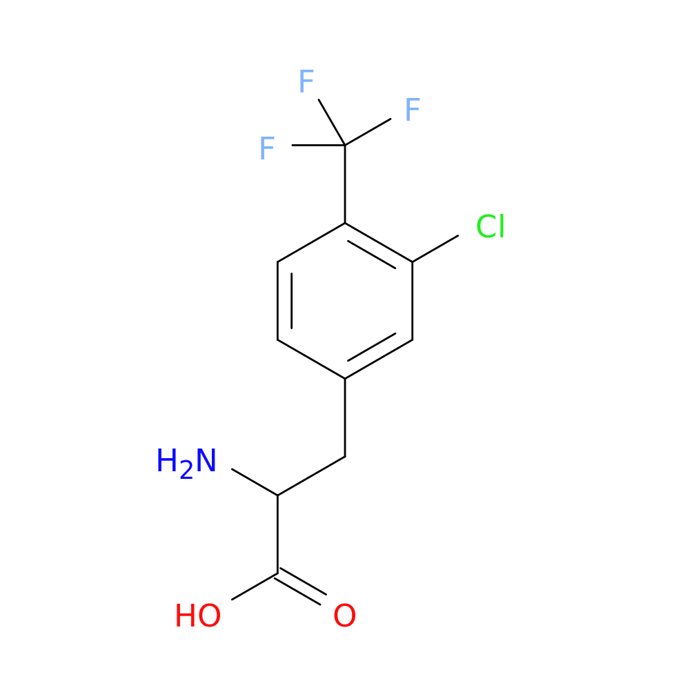 2-Amino-3-(3-chloro-4-(trifluoromethyl)phenyl)propanoic acid
