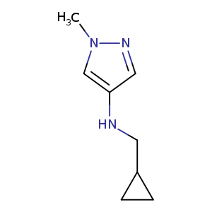 N-(cyclopropylmethyl)-1-methyl-1H-pyrazol-4-amine