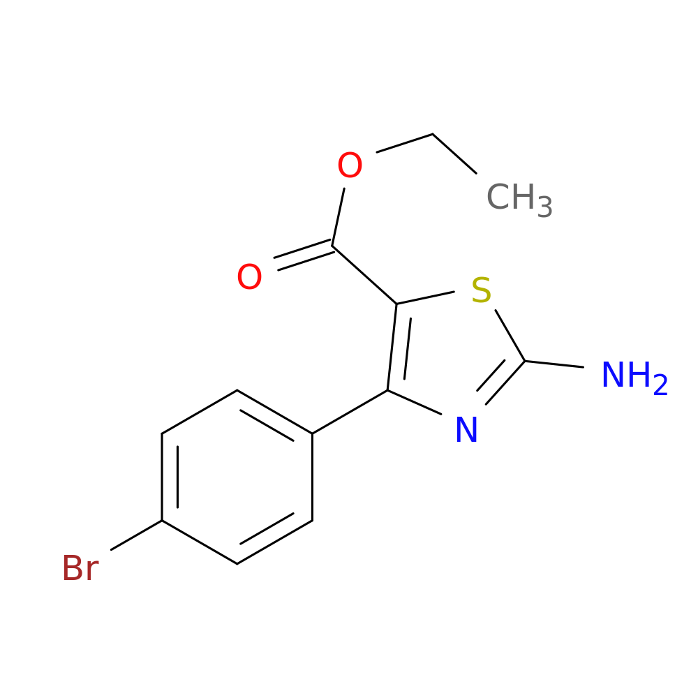 Ethyl 2-amino-4-(4-bromophenyl)thiazole-5-carboxylate