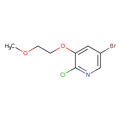 5-Bromo-2-chloro-3-(2-methoxyethoxy)pyridine