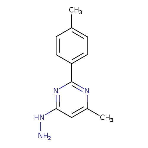 4-hydrazino-6-methyl-2-(4-methylphenyl)pyrimidine