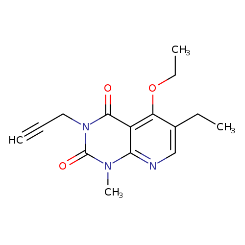 5-ethoxy-6-ethyl-1-methyl-3-(prop-2-yn-1-yl)-1H,2H,3H,4H-pyrido[2,3-d]pyrimidine-2,4-dione
