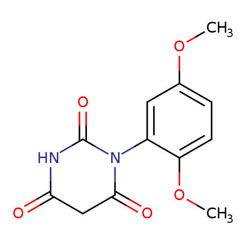 1-(2,5-Dimethoxyphenyl)pyrimidine-2,4,6(1H,3H,5H)-trione