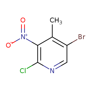 5-Bromo-2-chloro-4-methyl-3-nitropyridine