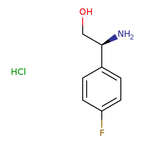 Benzeneethanol, β-amino-4-fluoro-, hydrochloride (1:1), (βS)-