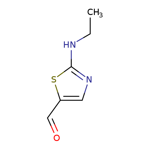 2-(ethylamino)-1,3-thiazole-5-carbaldehyde