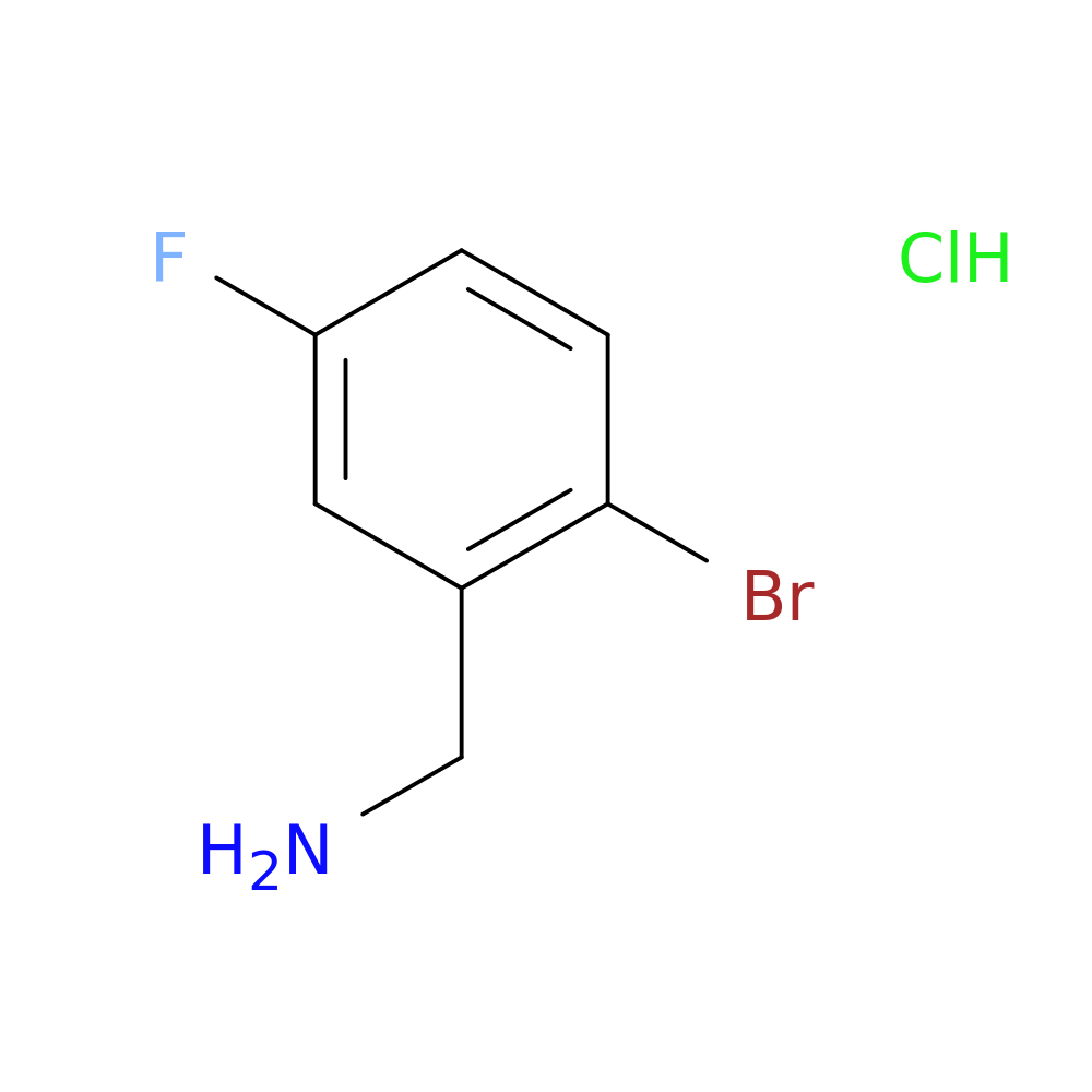 (2-Bromo-5-fluorophenyl)methanamine hydrochloride