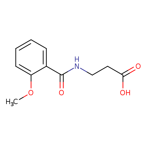 3-[(2-methoxyphenyl)formamido]propanoic acid