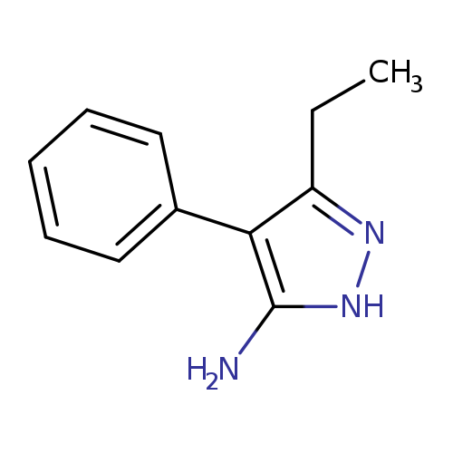3-Ethyl-4-phenyl-1H-pyrazol-5-amine