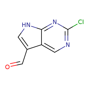 2-Chloro-7h-pyrrolo[2,3-d]pyrimidine-5-carbaldehyde