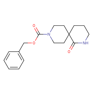 2,9-Diazaspiro[5.5]undecane-9-carboxylic acid, 1-oxo-, phenylmethyl ester