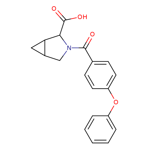 3-(4-phenoxybenzoyl)-3-azabicyclo[3.1.0]hexane-2-carboxylic acid