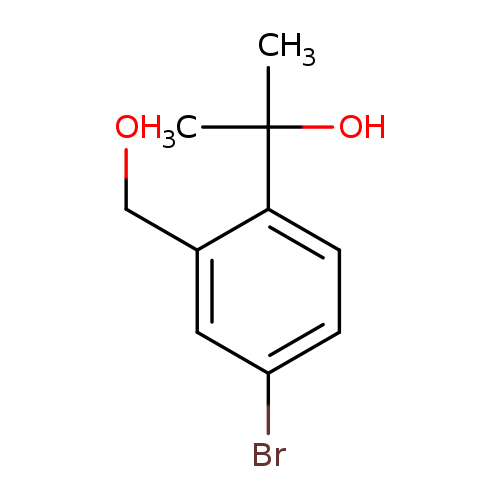 2-(4-bromo-2-(hydroxymethyl)phenyl)propan-2-ol