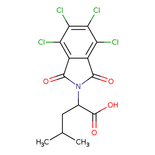 4-Methyl-2-(4,5,6,7-tetrachloro-1,3-dioxo-1,3-dihydro-2h-isoindol-2-yl)pentanoic acid