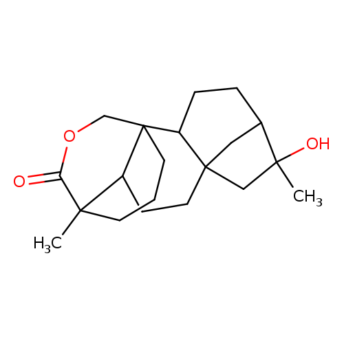 Kauran-18-oic acid, 16,20-dihydroxy-, δ-lactone, (4α)-