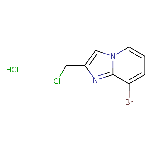 8-bromo-2-(chloromethyl)imidazo[1,2-a]pyridine hydrochloride