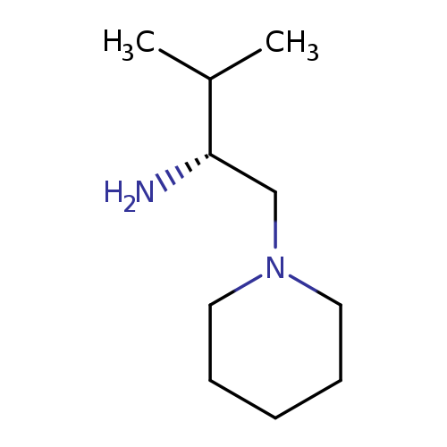 1-Piperidineethanamine, α-(1-methylethyl)-, (αR)-