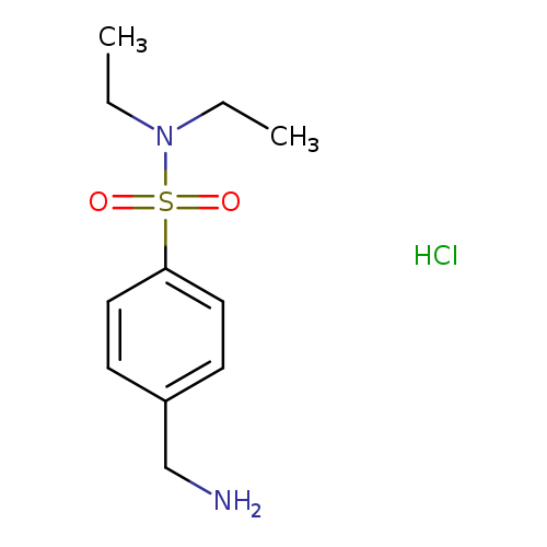 4-(Aminomethyl)-n,n-diethylbenzenesulfonamide, HCl