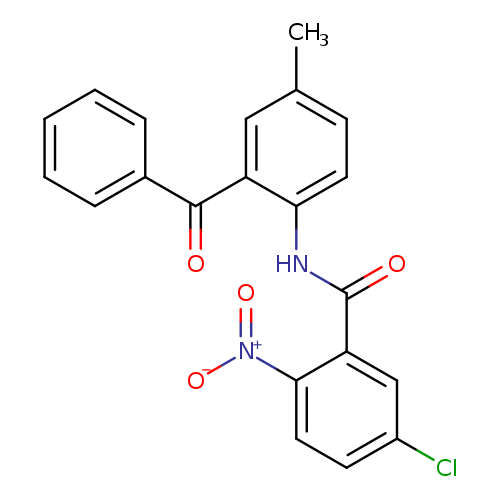 N-(2-benzoyl-4-methylphenyl)-5-chloro-2-nitrobenzamide