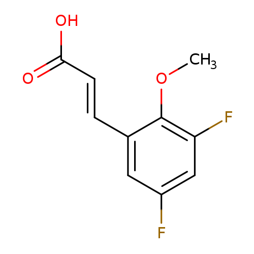 3,5-Difluoro-2-methoxycinnamic acid