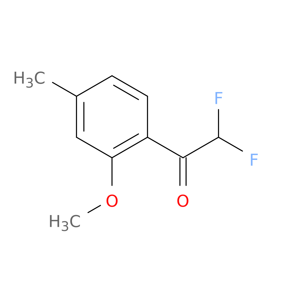 2,2-difluoro-1-(2-methoxy-4-methylphenyl)ethan-1-one