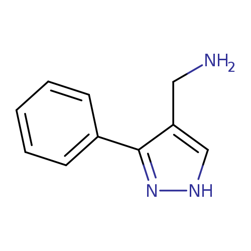 C-(3-Phenyl-1h-pyrazol-4-yl)-methylamine
