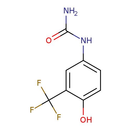 [4-hydroxy-3-(trifluoromethyl)phenyl]urea