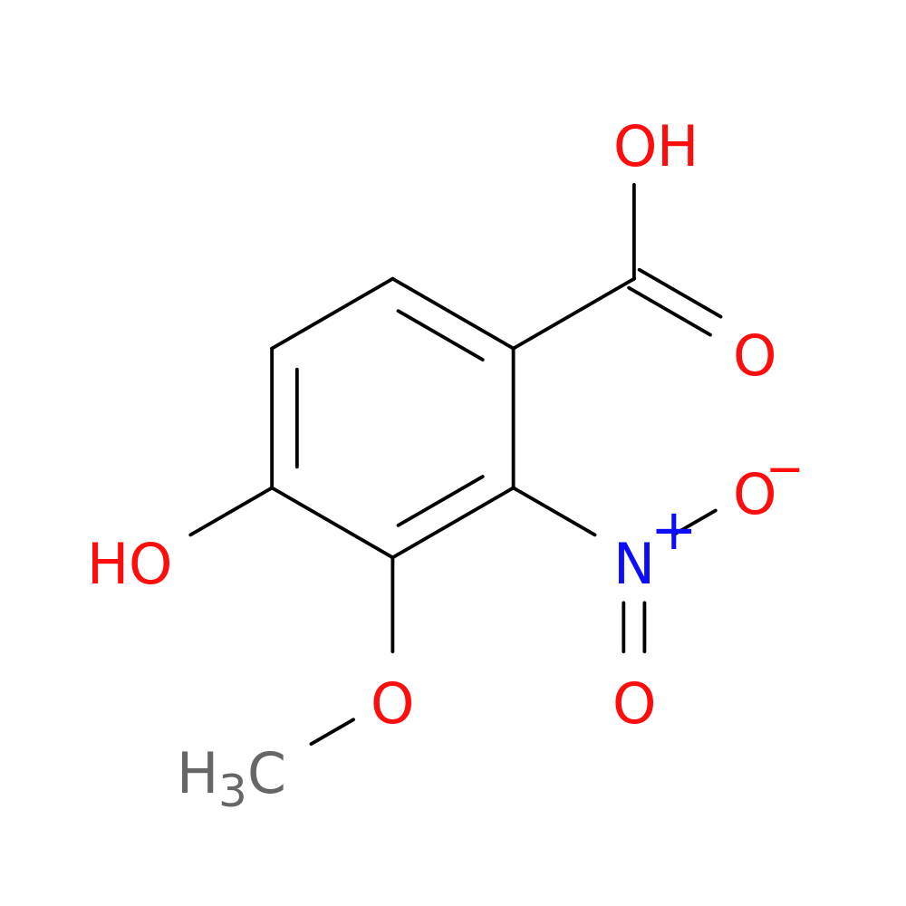 4-Hydroxy-3-methoxy-2-nitrobenzoic acid