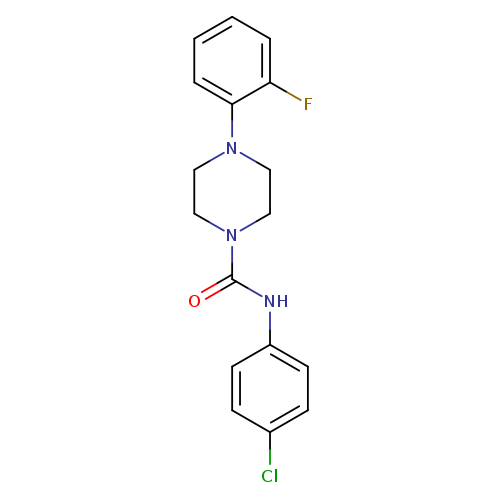 N-(4-chlorophenyl)-4-(2-fluorophenyl)piperazine-1-carboxamide