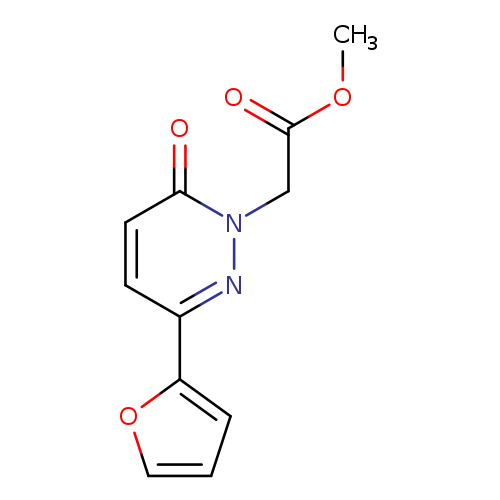 methyl 2-[3-(furan-2-yl)-6-oxo-1,6-dihydropyridazin-1-yl]acetate