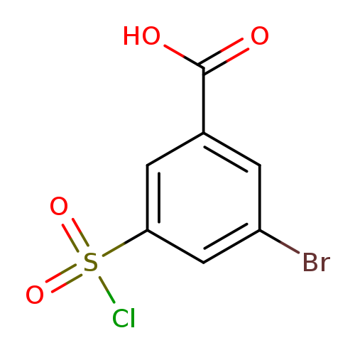 3-Bromo-5-(chlorosulfonyl)benzoic acid