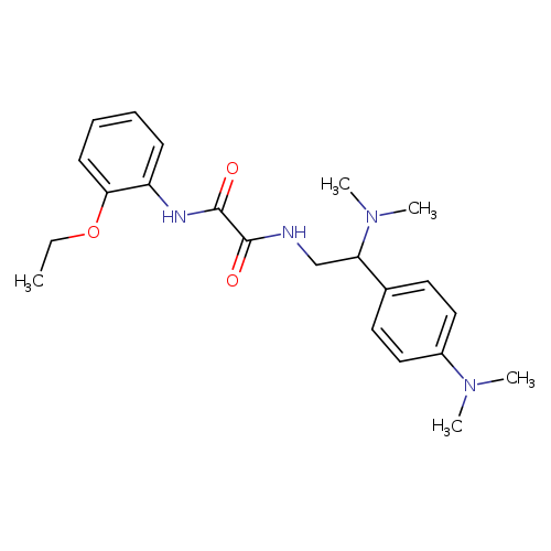 N'-[2-(dimethylamino)-2-[4-(dimethylamino)phenyl]ethyl]-N-(2-ethoxyphenyl)ethanediamide