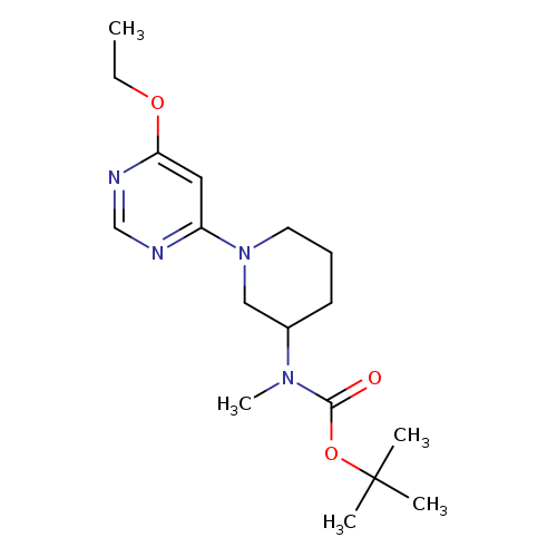 [1-(6-Ethoxy-pyrimidin-4-yl)-piperidin-3-yl]-methyl-carbamic acid tert-butyl ester